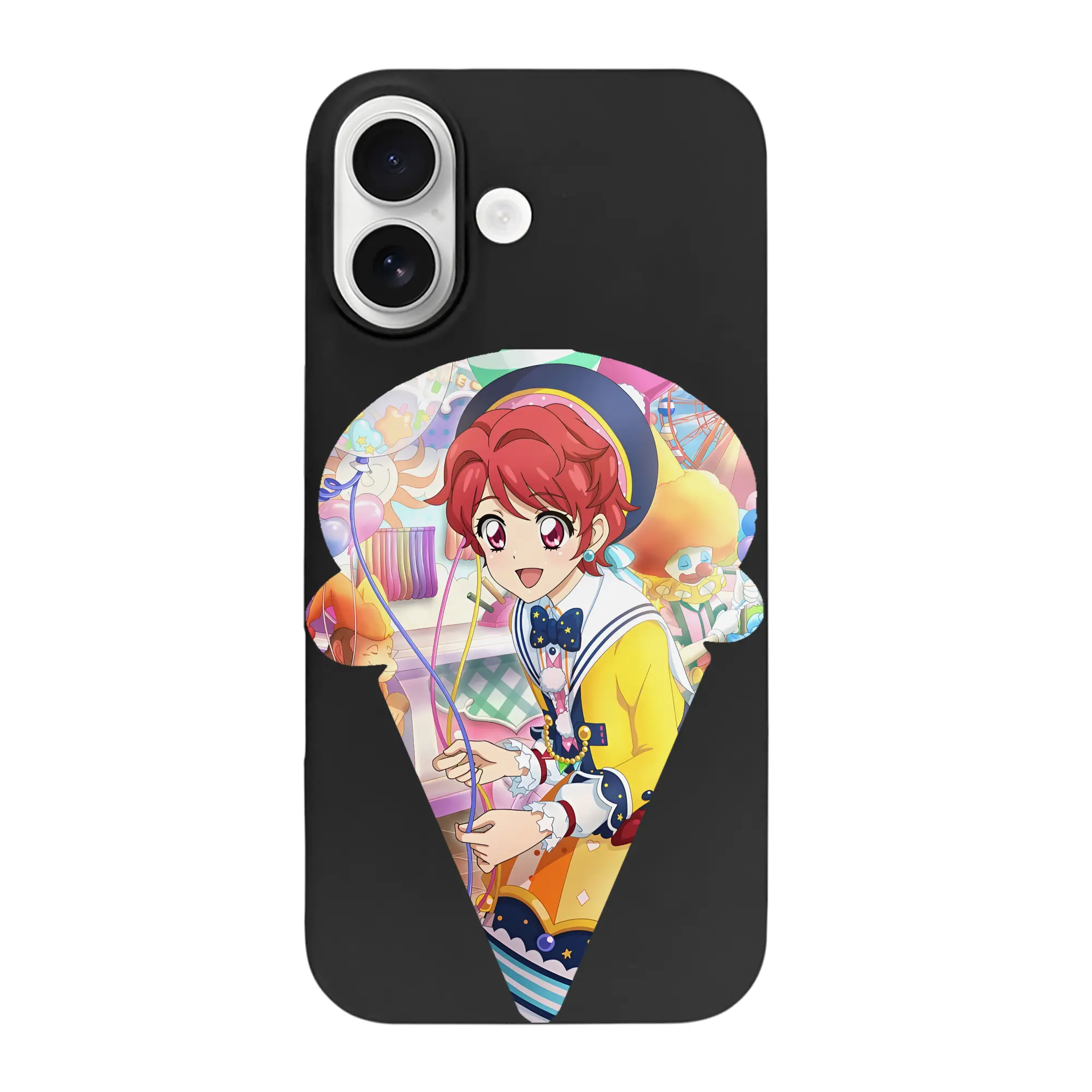 アイカツ グッズ 一ノ瀬 かえで - iPhone 17 シリーズ シリコンケース 薄型 耐衝撃 指紋防止 ソフトタッチカバー 精密フィット 傷防止 保護ケース iPhone 17/17 Air/17 Pro/17 Pro Max 対応